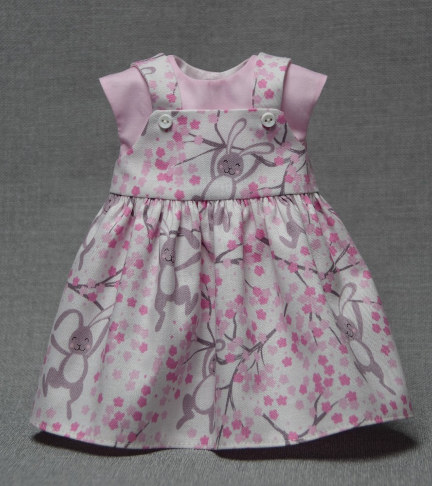DIGITAL PDF Pattern & Tutorial To Make a Top and Pinafore 4 Meadow Moppet