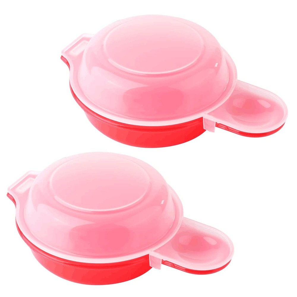 2PCS Microwave Egg Cooker Fast Omelet Maker