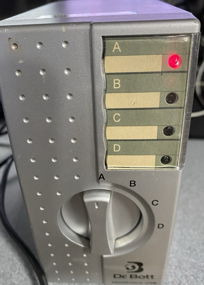 Dr Bott - MoniSwitch USB 4 Port MS/USB-4