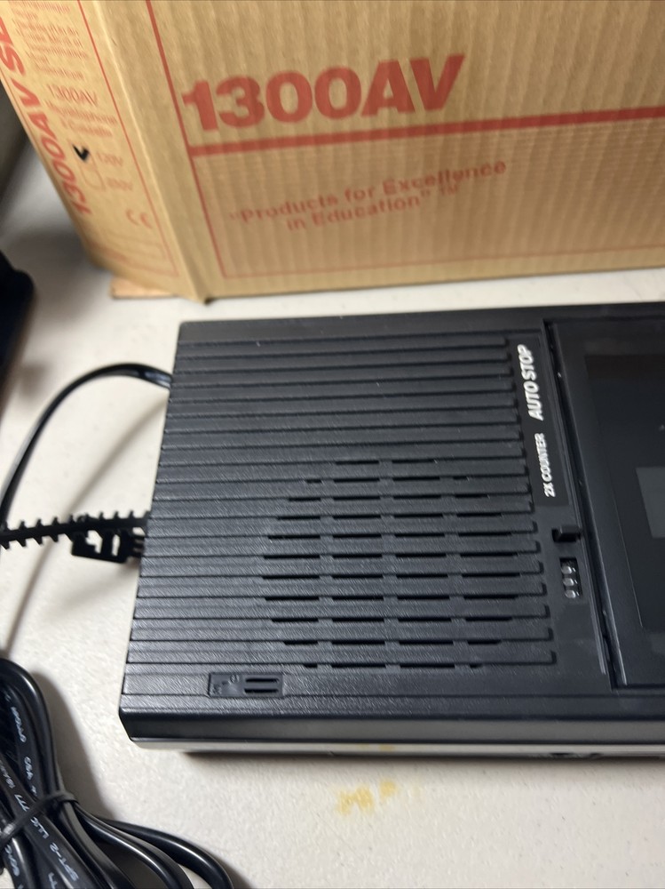 Califone Model 1300 AV Cassette Recorder