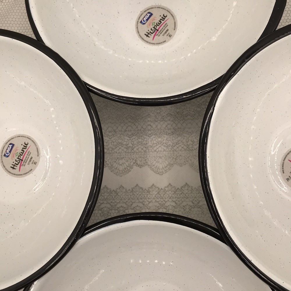 Mexico Granite ware 4pc Bowl Set 12 3/4”