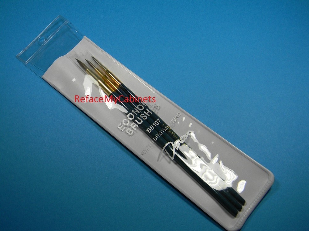 (3) TOUCH UP BRUSHES #1 #3 #5 BB107 DUNCAN