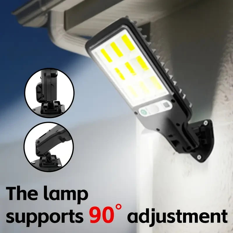 4pcs Solar Motion Lights] 4pcs Solar Motion Sensor Lights with Remote Control