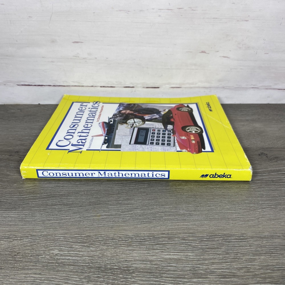 Abeka Consumer Mathematics Textbook 2nd Edition