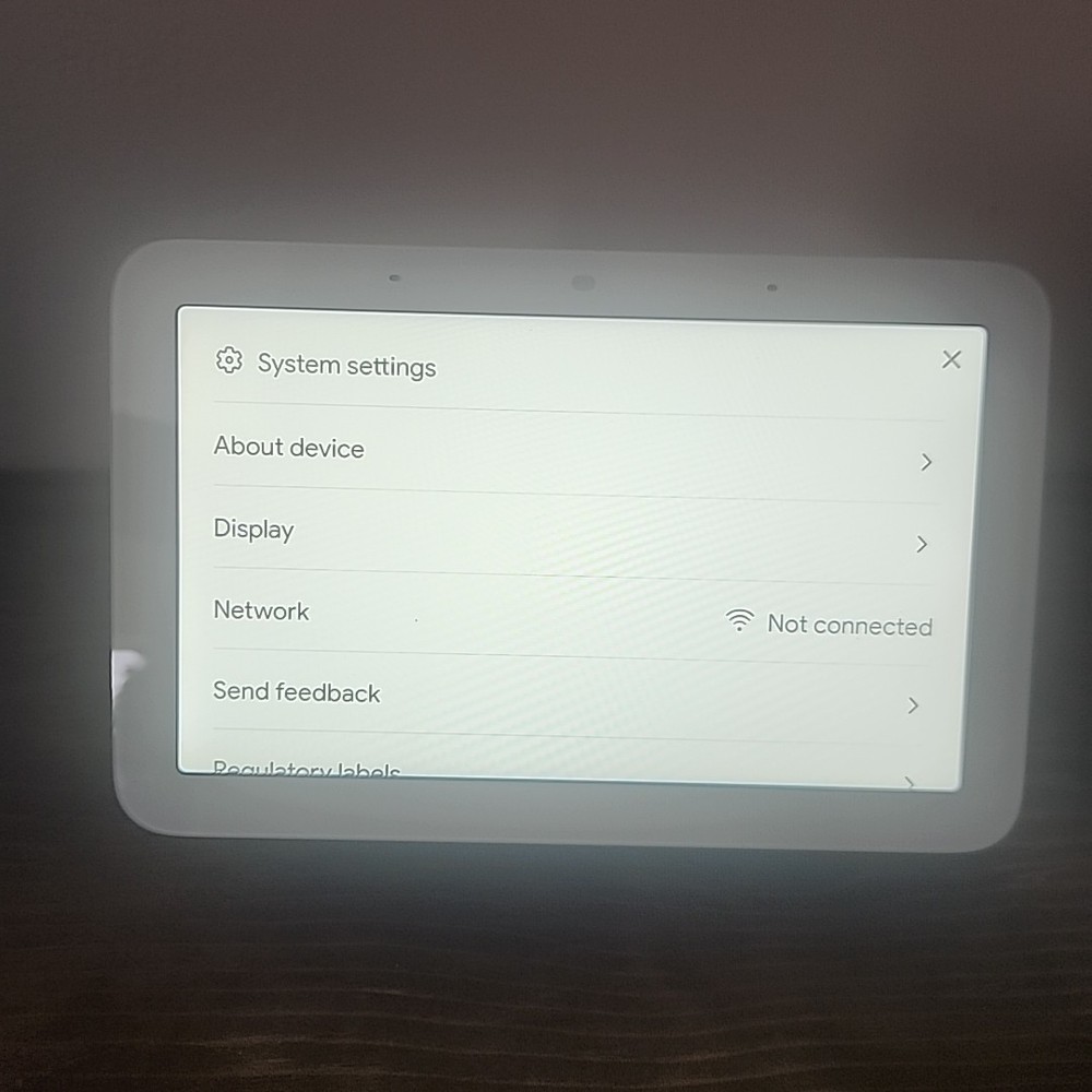 Nest Hub 7 Smart Touchscreen Display Google Assistant 2nd Gen CHALK