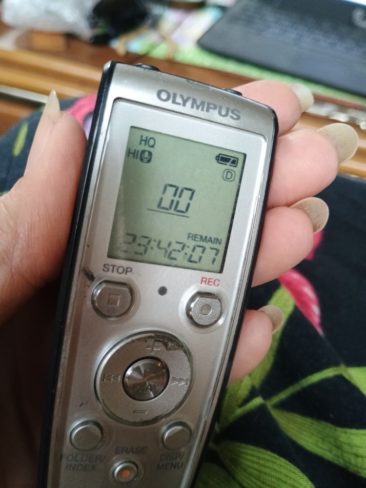 Ghosthunter Olympus VN-4100 PC Handheld Digital Voice Recorder Working