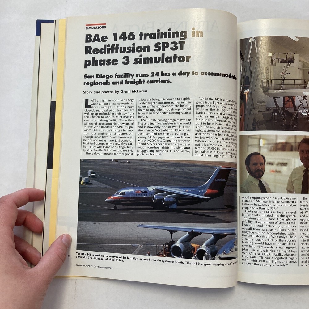 Professional Pilot - November 1989 Issue