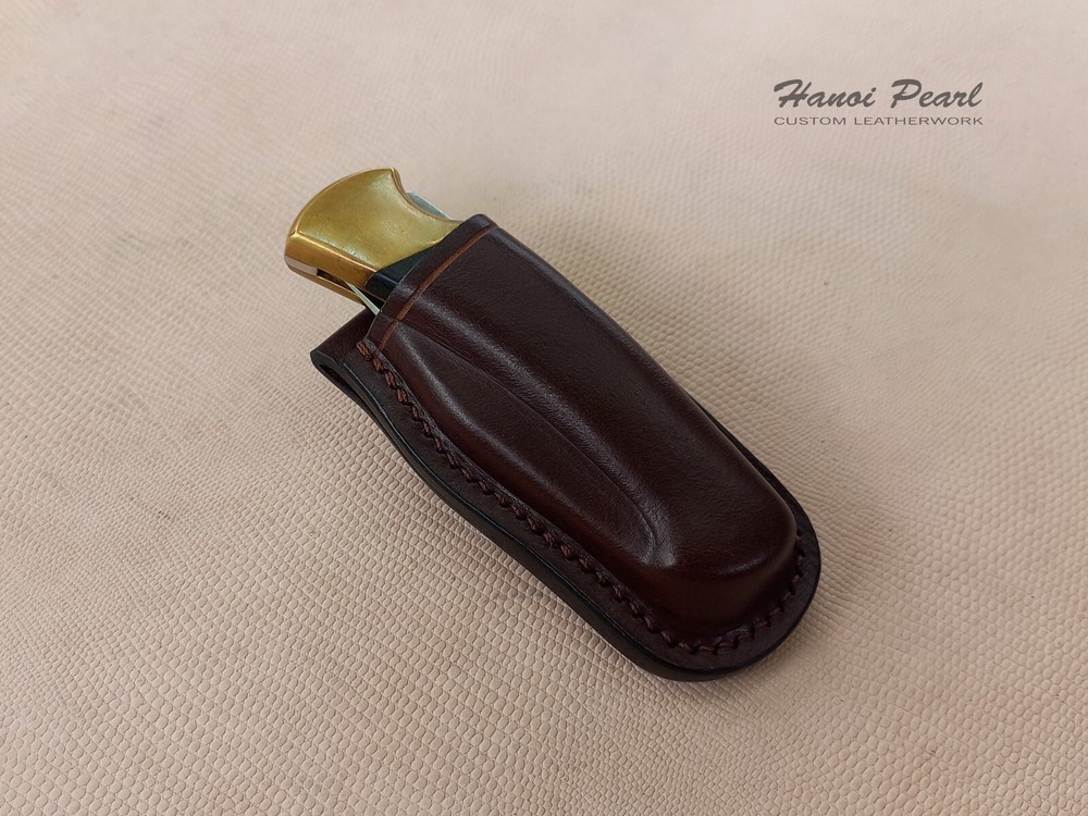 Custom Buck 112 Ranger Sheath | Vertical Belt Loop Sheath