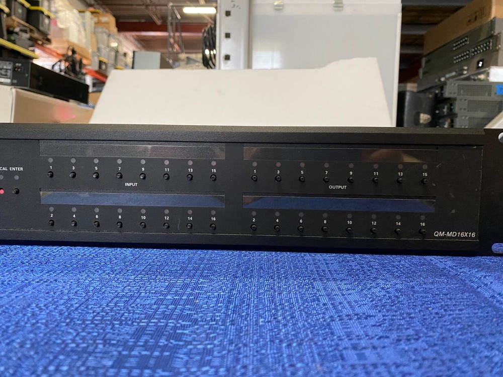 Creston QM-MD16x16 Quick Media Switch Matrix Switcher