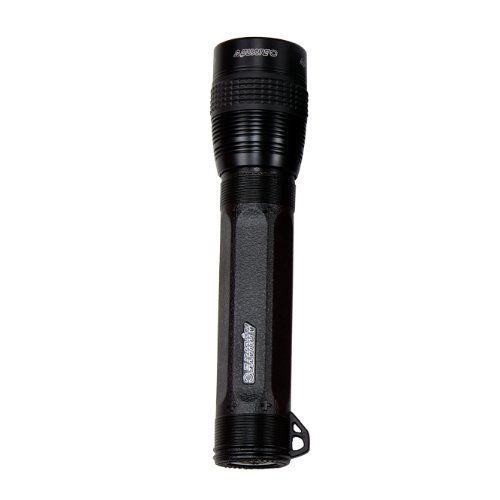 AQUATEC Scuba Diving Flashlight Cree Dive Torch LED-3200(Black)