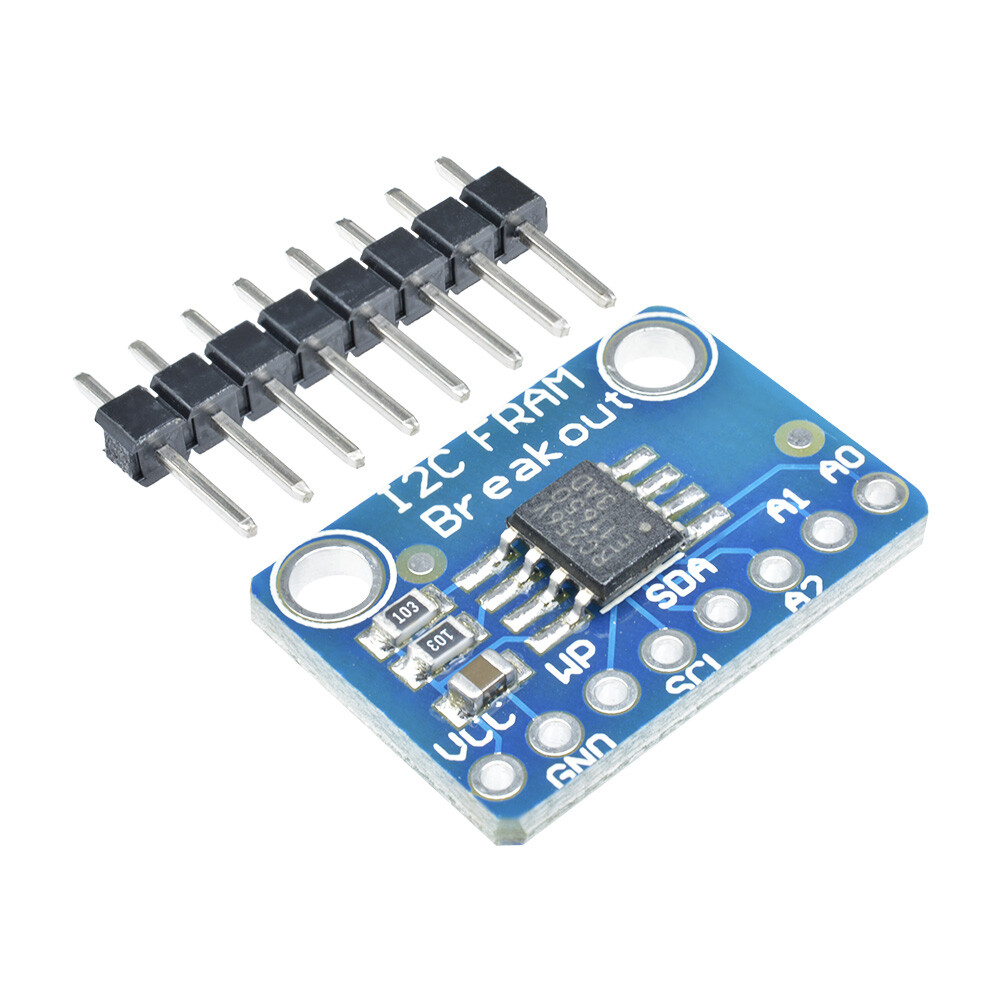 I2C IIC Non-Volatile FRAM MB85RC256V Breakout 256Kbit/32KByte Memory IC Tool