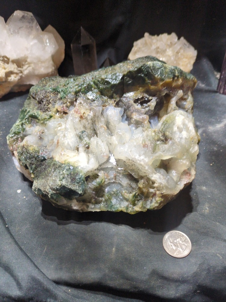 Moss Agate Multicolored w/ Opalization & Moss Inclusions Specimen (11lbs 4oz)