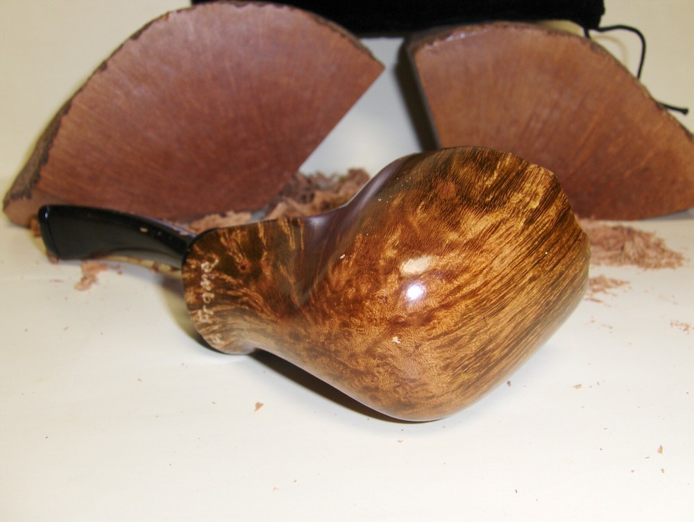 Frame's Freehand Danish Style Freehand Pipe With Vulcanite Stem !!!!!!!!