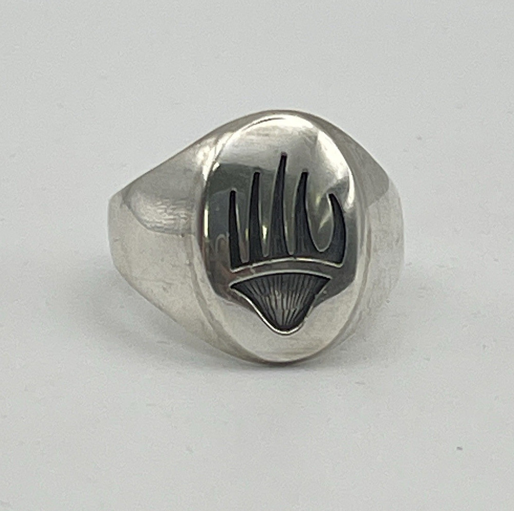 925 Bear Claw Ring Sz 12