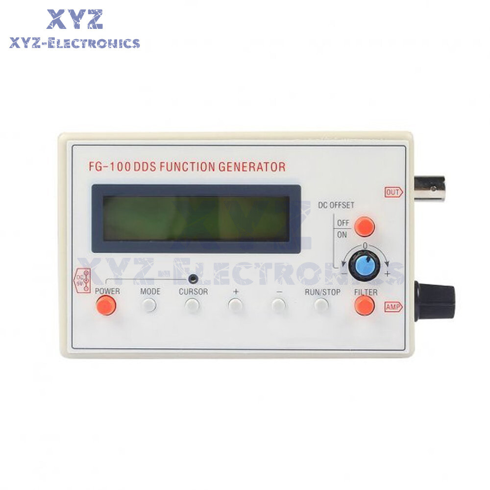 DDS Function Signal Generator Sine+Triangle + Square Wave Frequency 1HZ-500KHz