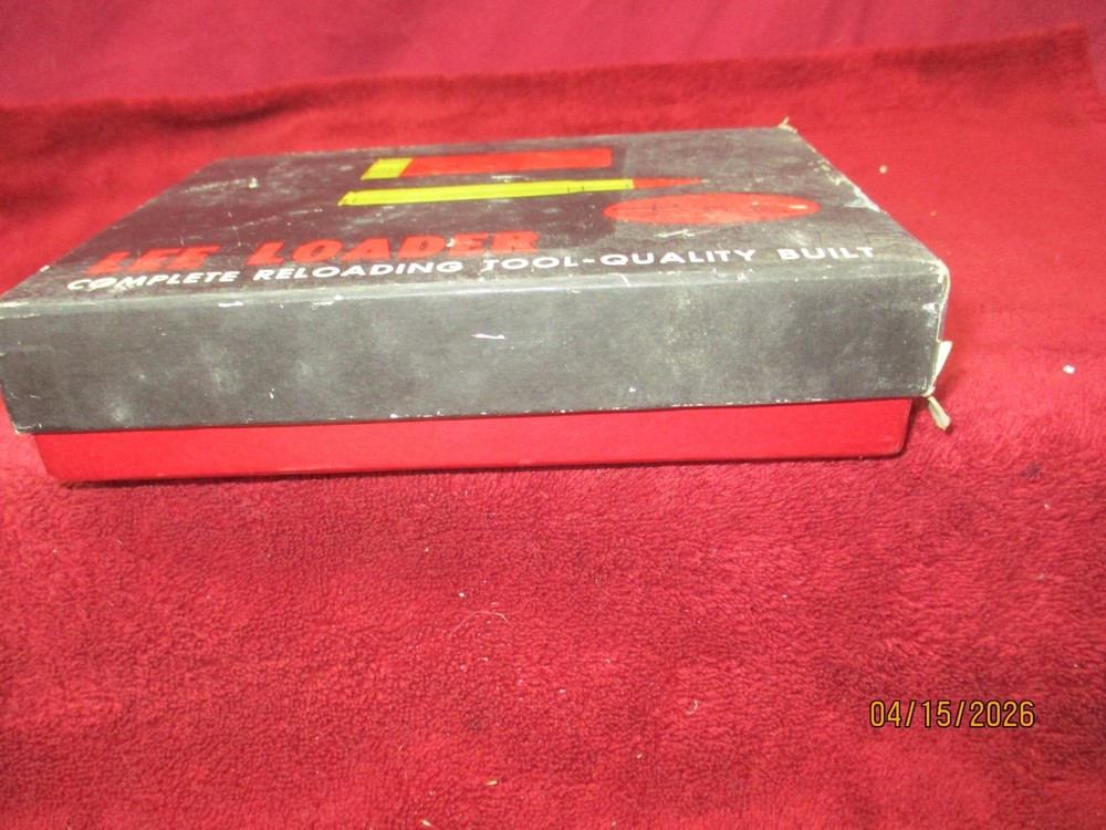 1970's LEE Loader 357 Magnum Hand Reloading Set