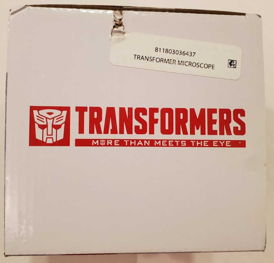 Transformers Jr. Lighted Microscope 8X Magnification - READ