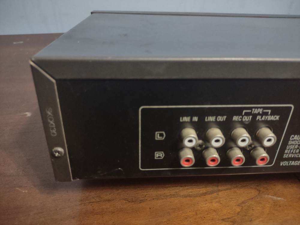 Technics SH-8033 Real Time Spectrum Graphic Stereo 7-band Equalizer Tested