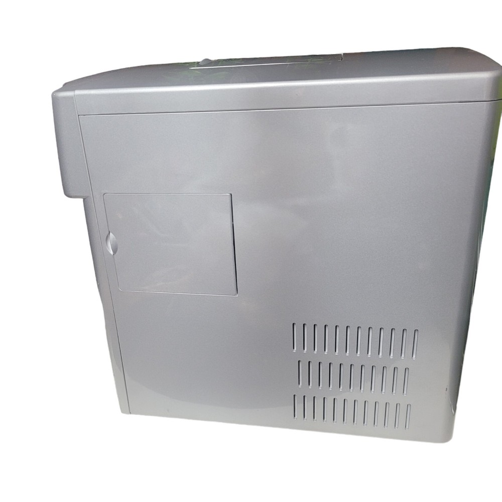 NutriChef Countertop Ice Cube Maker Machine & Dispenser - Kitchen PYLE PICEM-75
