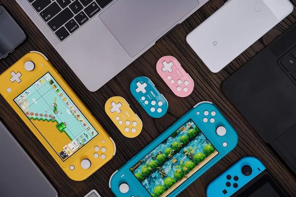 8BitDo Zero 2 Bluetooth Gamepad for Switch, PC, and Android (Pink)