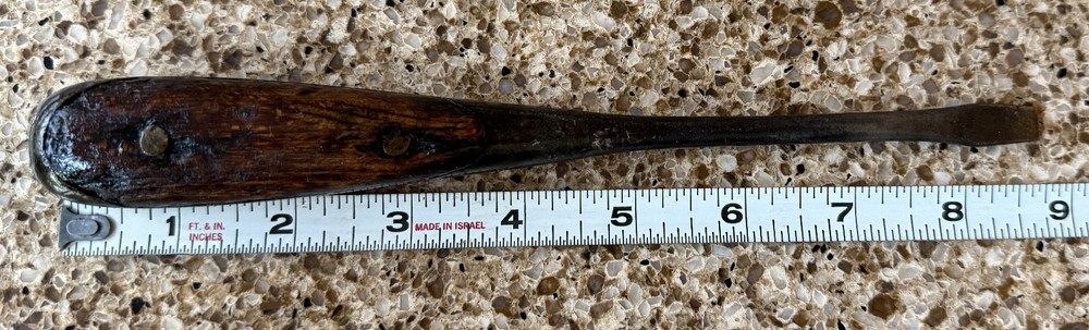 Vintage Perfect Handle 8.75” Flathead Screwdriver