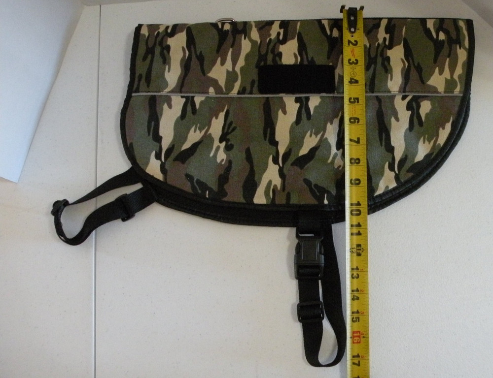 Camouflage Dog Harness Size XL Adjustable Straps