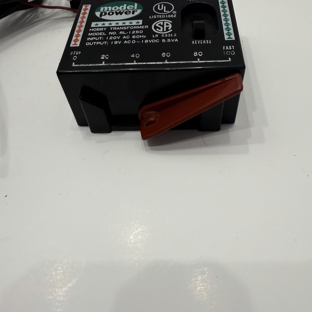 Tested Model power Model No. RL-1250 Model Railroad Train Hobby Transformer