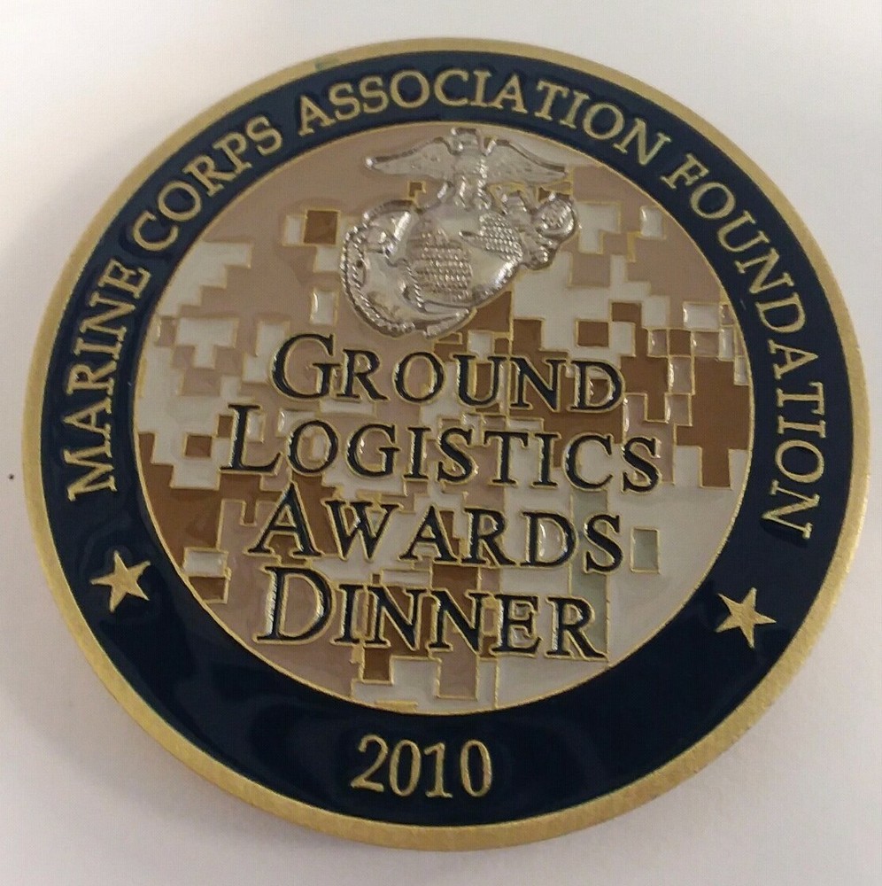 USMC INSTALLATIONS AND LOGISTICS ASSOC. FOUNDATION 2010 Challenge Coin