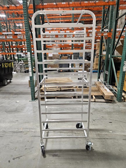 Regency 12 Pan End Load Bun / Sheet Pan Rack - Assembled