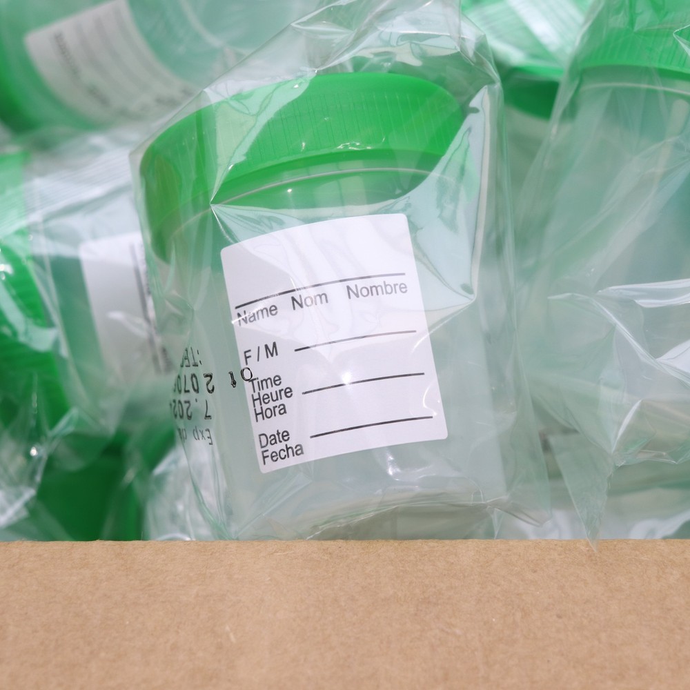 Specimen Container 4oz Polypropylene Sterile Individually Wrapped 5913 Lot