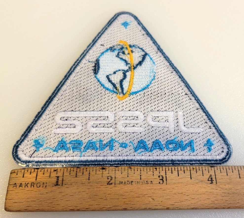 JPSS2 Joint Polar Satellite System NOAA NASA 4-3/8" jpss 2 GENUINE Mission PATCH