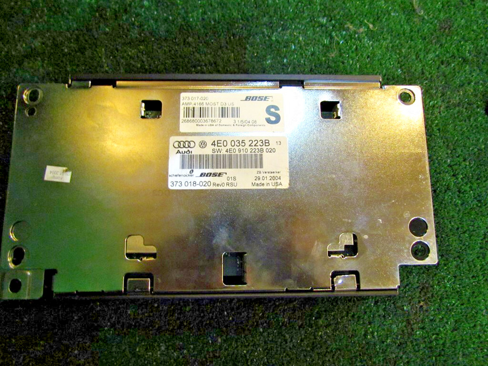 2004 Audi A8L D3 Amplifier 4E0 035 223B