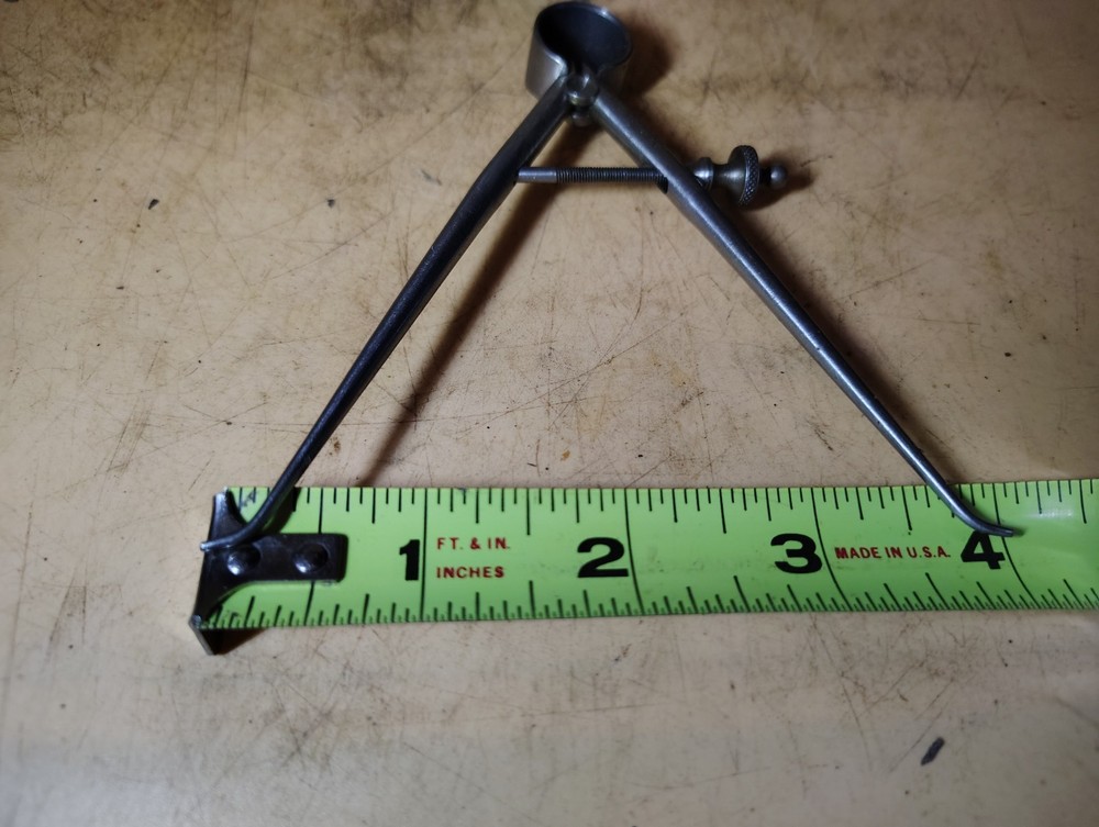 Starrett 4" Spring Joint Inside Divider Caliper Round Leg