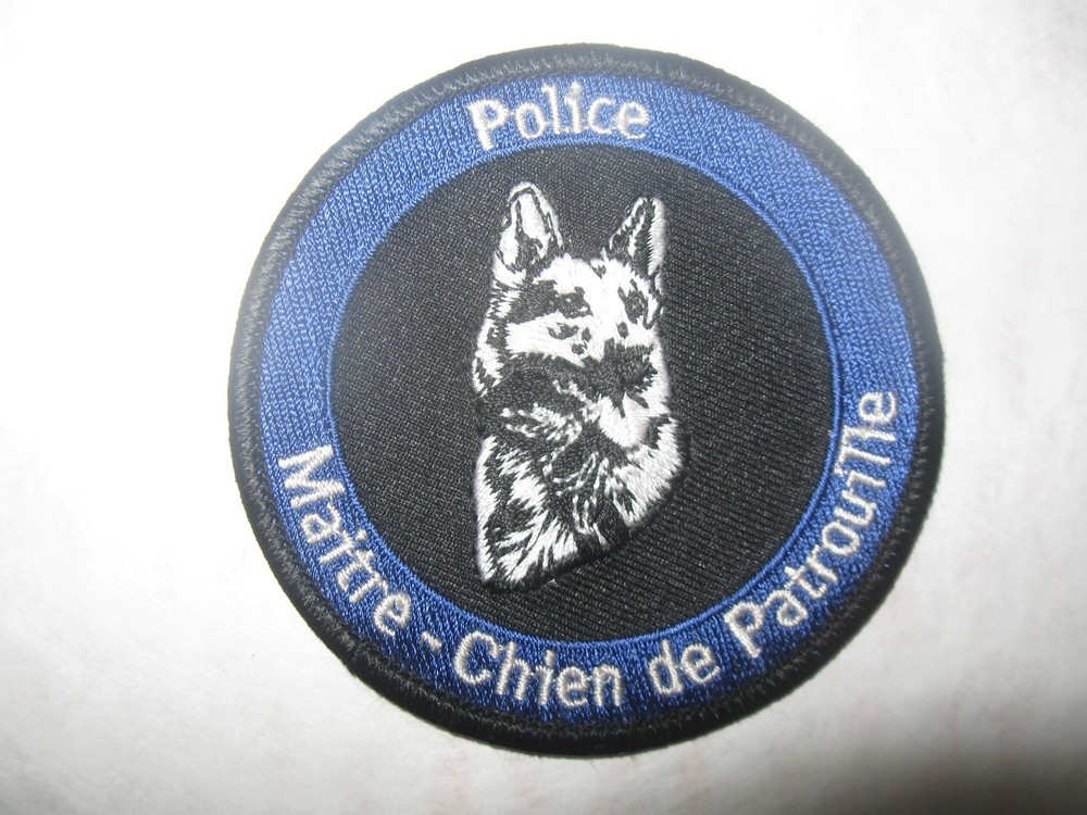 MAITRE CHIEN BELGIUM/BELGIAN K9 POLICE PATCH