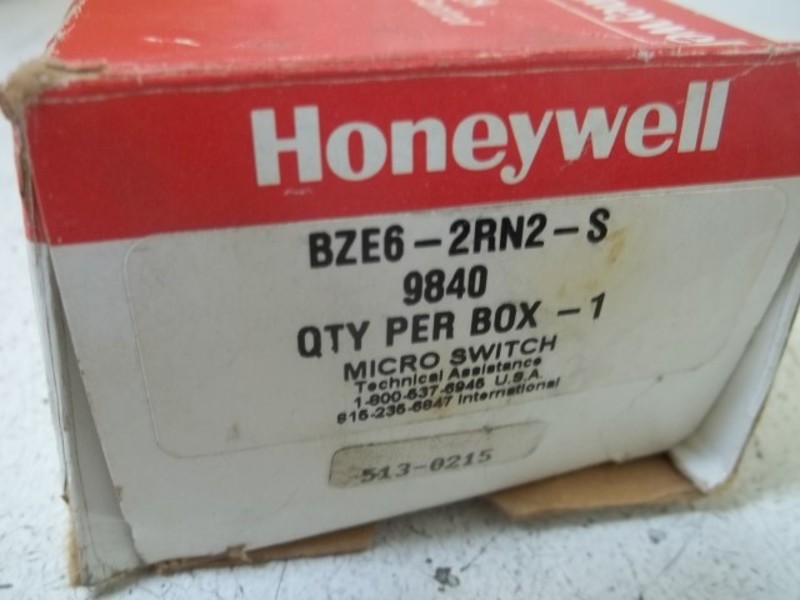 MICRO SWITCH BZE6-2EN2-S LIMIT SWITCH NSMP