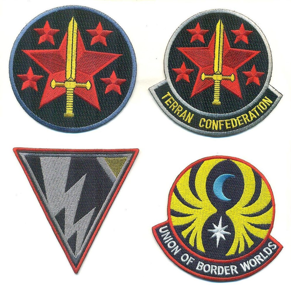 WING COMMANDER -TERRAN CONFEDERATION PATCH SET - WING02-05