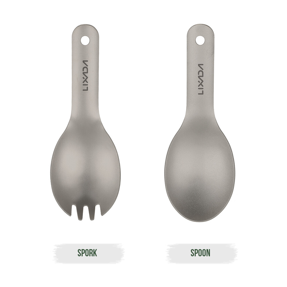 Short Handle Spork Ultralight Spork V7S7