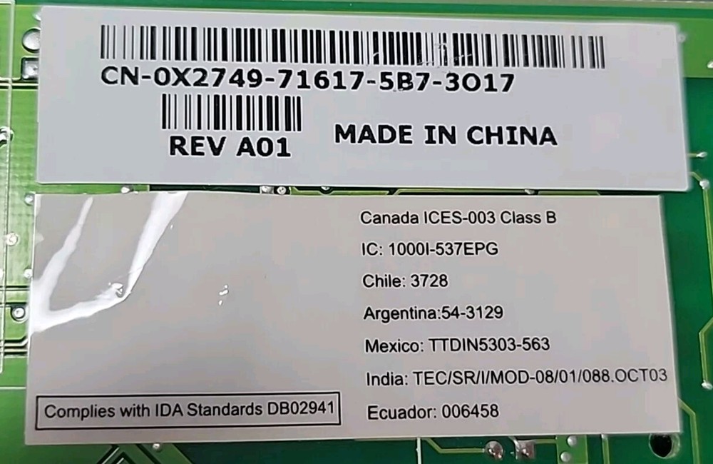 INTEL KB581604/02 56K PCI INTERNAL MODEM V.90