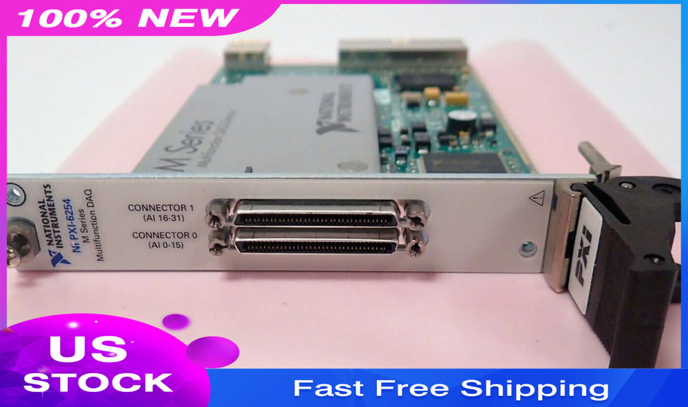 NEW Unopened National Instruments PXI-6254 DAQ Card Analog Input Multifunction