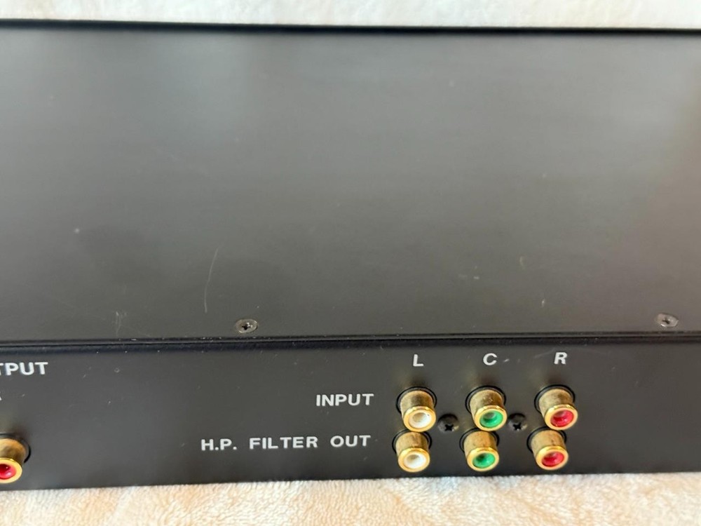 MIRAGE LFX-3 Three Channel Active Subwoofer Controller +Manual Works!