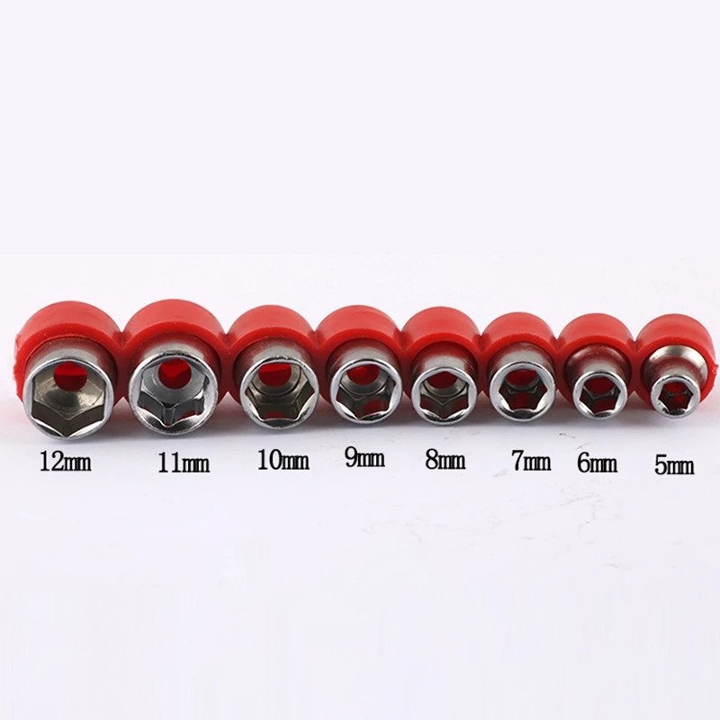 Socket Adapters Bit Socket Vehicle Maintenance Wrench Adapter 1/4 Square