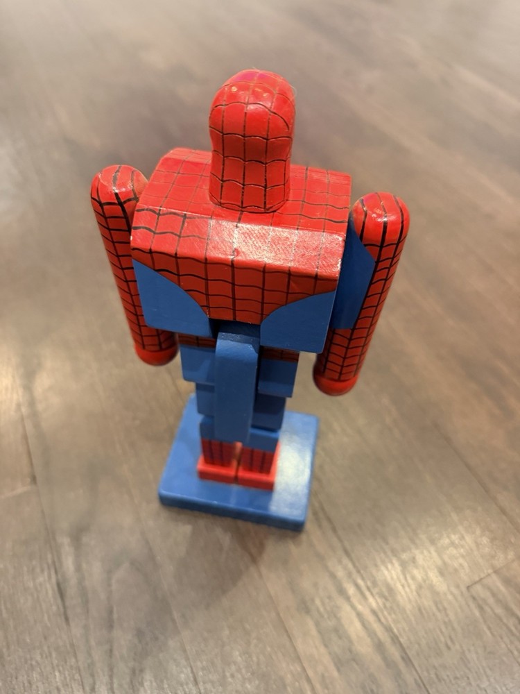 2007 Wood Spider-Marvel Nutcrackers Figurine Marvel RARE 🔥🔥🔥