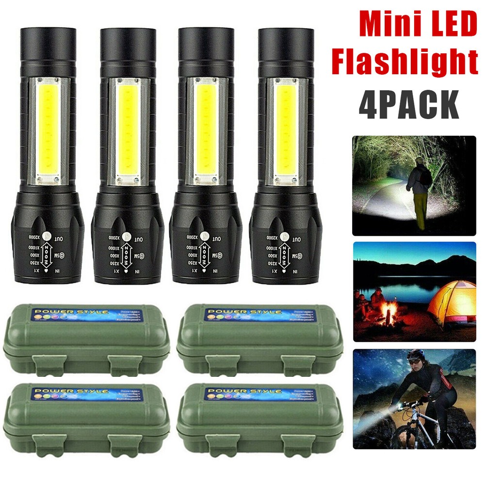 950000000 Lumen Super Bright LED Tactical Flashlight Rechargeable USB Work Light