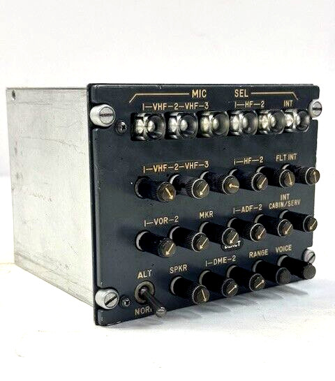 GABLES AVIATION AUDIO CONTROL PANEL MODEL G-1977