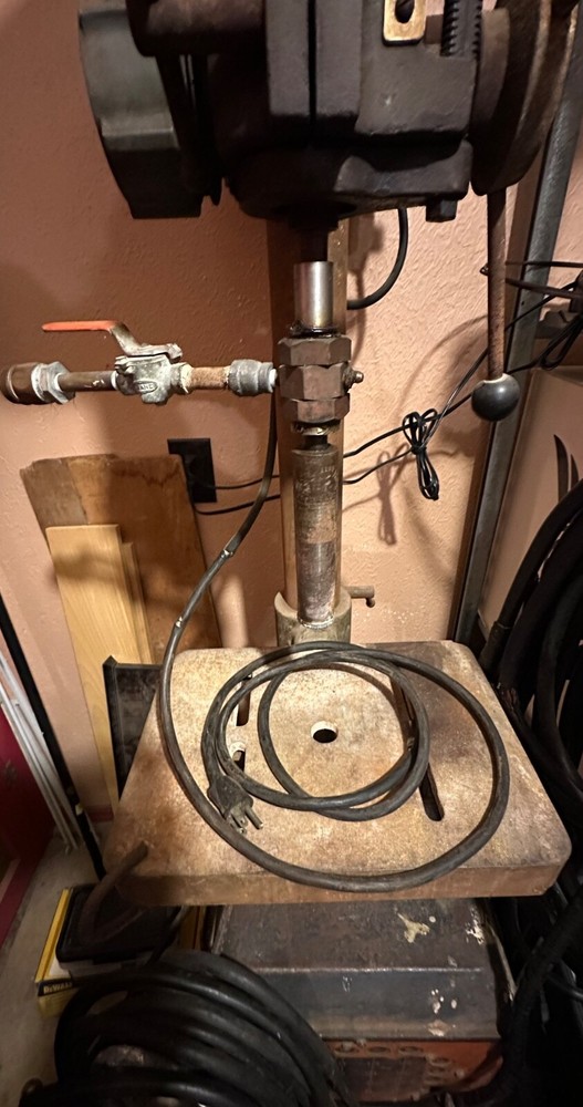 CLAUSING FLOOR MODEL 1641 DRILL PRESS with FLUID HEAD