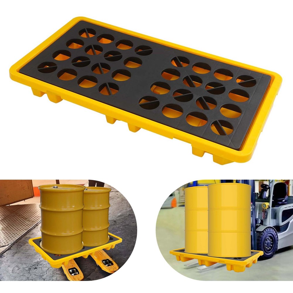 80L Spill Containment Platform Spill Platform w/Drain Outlet Spill Platform