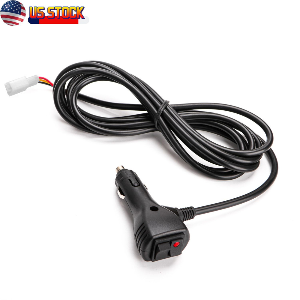 12V Cigar Lighter Plug Switch for Emergency Warning Strobe Light Traffic Advisor