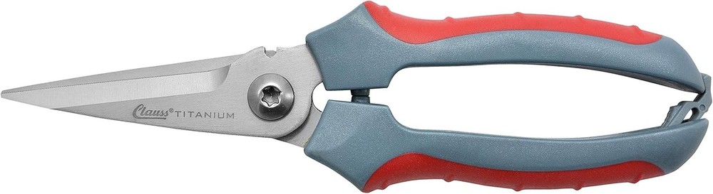 Clauss 8" Titanium Spring Scissors Wire Cutter