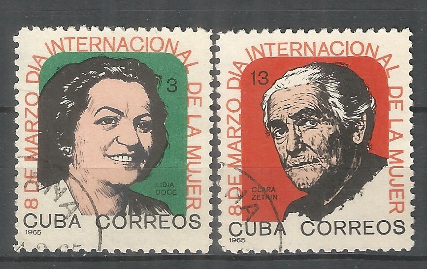 Caribbean 1965 year, used stamps set