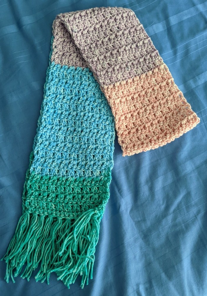3 Beautiful Handmade Scarfs.